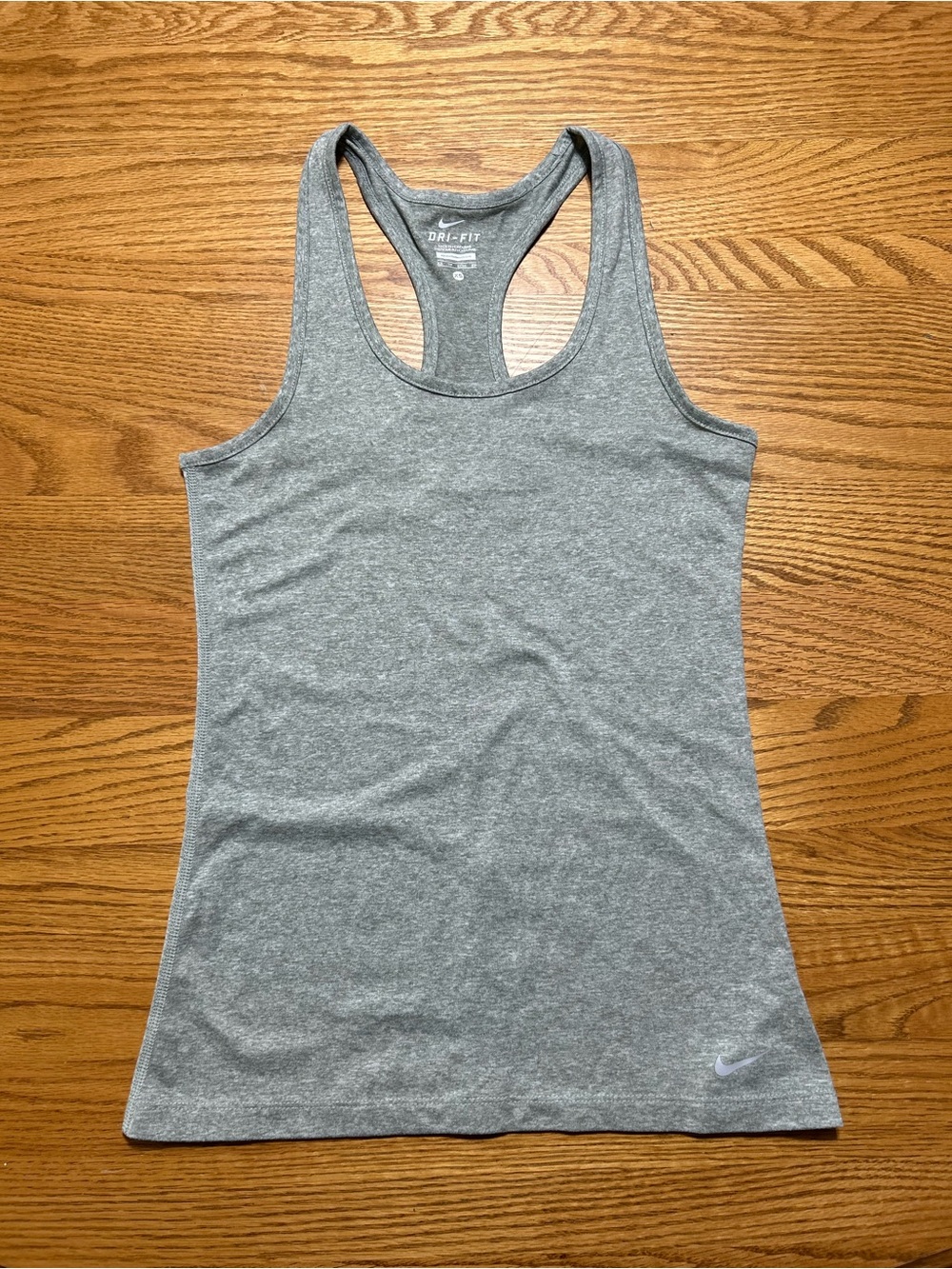 Nike Dri-FIT Women's Gray Racerback Tank Top Size XS